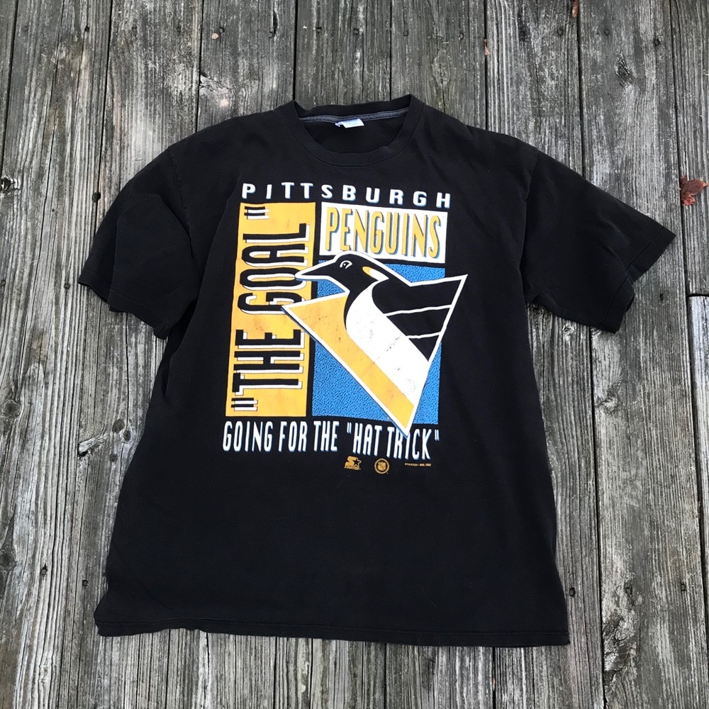 Vintage Starter 90's Pittsburgh Penguines TEE